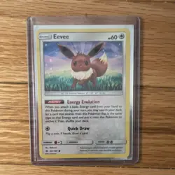 Pokemon Eevee 101/149 SM - Base Cosmo Holo - Image 5