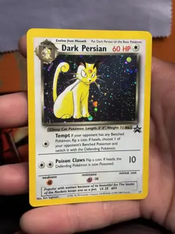 Dark Persian Black Star Promo #17 Holo Pokemon TCG 2000 WoTC - Image 5
