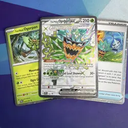 Pokemon Teal Mask Ogerpon Promo X3 Cards - Image 1