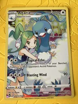 Pokemon TCG 2022 Silver Tempest Ultra Rare Trainer Gallery Altaria TG11/TG30 - Image 1