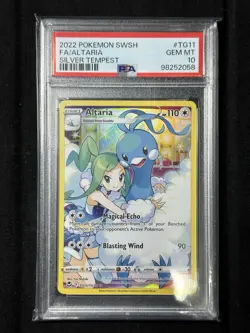 Altaria TG11/TG30 PSA 10 Gem Mint Silver Tempest Pokemon TCG Trainer Gallery - Image 1