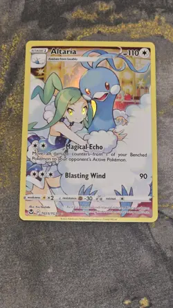 Pokemon TCG Altaria Swsh12 Silver Tempest Trainer Gallery Holo Card TG11/TG30 - Image 1