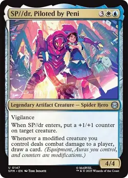 Presale- SP//DR, PILOTED BY PENI x4 mtg NM-M Marvel's Spider-Man 4 Unc - Image 1
