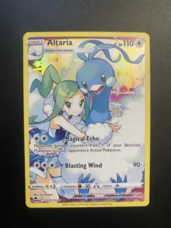 Pokemon TCG Altaria Swsh12: Silver Tempest Trainer Gallery Tg11/Tg30 Holo Ultra - Image 1