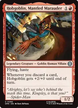 Presale- HOBGOBLIN, MANTLED MARAUDER x4 mtg NM-M Marvel's Spider-Man 4 Unc - Image 1