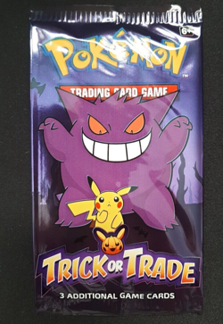 Pokemon Trick Or Trade Booster Pack Halloween 3 Card Pack 2022 - Image 1