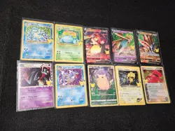Pokemon Celebrations Blastoise Charizard Venusaur Pikachu Dragapult 10 card lot - Image 1