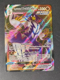 Pokemon Urshifu VMAX Rapid Strike Full Art Battle Card 088/163 - Image 1