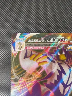 Pokemon Urshifu VMAX Rapid Strike Full Art Battle Card 088/163 - Image 2
