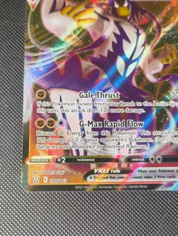 Pokemon Urshifu VMAX Rapid Strike Full Art Battle Card 088/163 - Image 5