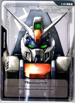 Resource () R-024 Steel Requiem - Gundam Card Game - NM - Image 1