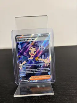 Pokemon TCG Acerola's Mischief 165/132 Mega Evolution Full Art Trainer - Image 1