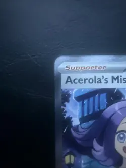 Pokemon TCG Acerola's Mischief 165/132 Full Art Trainer Mega Evolution Mint - Image 3