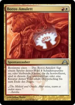 TOP Boros-Amulett / Boros Charm - GATECRASH - deutsch (excellent -) - Image 1