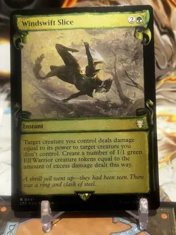MTG | Windswift Slice (Showcase Scroll) [LOTR] ✨FOIL✨ - Image 1