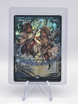 MTG Foundations - Think Twice (Showcase) Foil - M 0425 - NM - Image 2