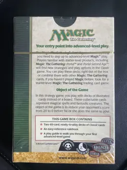Mtg Classic Sixth 6th Edition Starter Deck Box New Sealed Magic The Gathering - Image 2