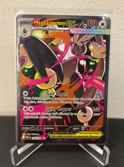 Pokemon Mega Lopunny ex 128/094 Me02: Phantasmal Flames Holo - Image 1