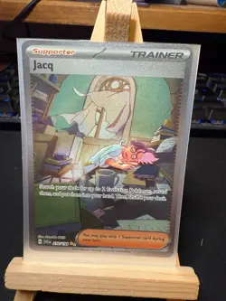 Pokemon TCG Jacq 250/198 – Special Illustration Rare – Scarlet & Violet – NM - Image 1