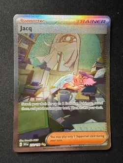Pokemon TCG Jacq 250/198 – Special Illustration Rare – Scarlet & Violet – NM - Image 2