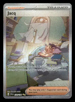 Jacq - 250/198 - Special Illustration Rare - Scarlet & Violet Base - NM/M - Image 1
