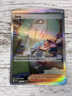 Jacq 250/198 Scarlet And Violet Base Special Illustration Rare Full Art Pokemon - Image 1
