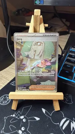 Pokemon TCG Jacq Scarlet & Violet Base 250/198 Holo Special Illustration Rare - Image 1