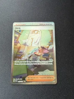 Pokemon TCG Jacq Scarlet & Violet Base 250/198 Holo Special Illustration Rare - Image 1