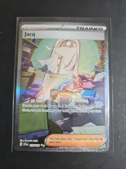 Pokemon TCG Jacq 250/198 Special Illustration Rare Scarlet & Violet NM/M - Image 1