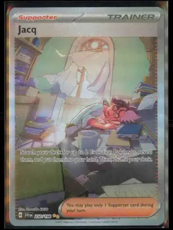 Jacq Holo Special Illustration Rare SV01: Scarlet & Violet Base Set 250/198 NM - Image 1
