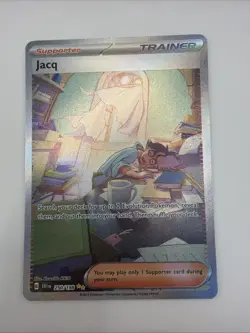 Jacq 250/198 — Pokemon TCG Scarlet & Violet Base — NM Special Illustration Rare - Image 1