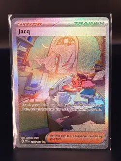 Jacq 250/198 - Special Illustration Rare - Scarlet & Violet Base Pokemon TCG NM - Image 1