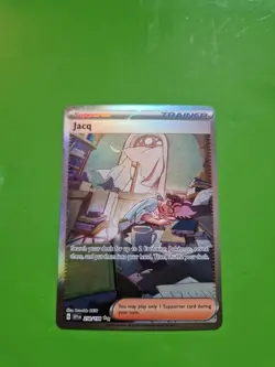 Pokemon TCG Jacq Scarlet & Violet Base 250/198 Holo Special Illustration Rare - Image 1