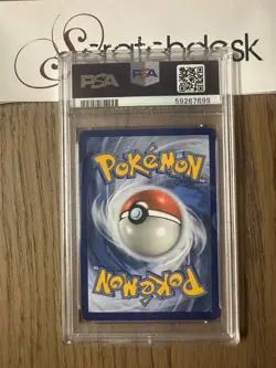 PSA 9 - GIOVANNI GYM BADGE XY210 - POKEMON LEAGUE - Foil Black Star Promo - Image 2