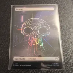 Swamp 0191 (Foil) Land MTG Spider-Man - Image 1