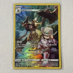 Kleavor Pokemon • Ultra Rare • TG08/TG30 Astral Radiance Trainer Gallery NM - Image 1