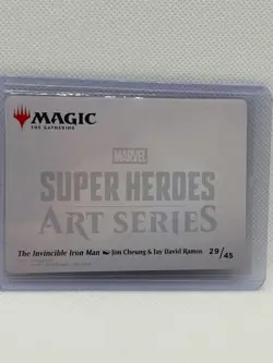 The Invincible Iron Man Art Card Art Series: Marvel Super Heroes Regular 29/45 - Image 2
