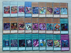 Signer Dragon Deck Core (81 cards) - Blackwing / Stardust / Rose YuGiOh 5D's - Image 1