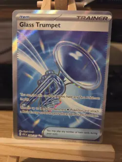 Glass Trumpet 260/217 Ultra Rare Holo Ascended Heroes Pokemon Card NM - Image 1