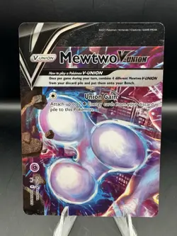 Mewtwo V-UNION [Set of 4] SWSH: Sword & Shield Promo Cards Holo - Image 2