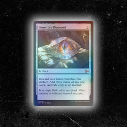 FOIL - Lion's Eye Diamond - Custom Magic: The Gathering Card - High-Quality - Image 1
