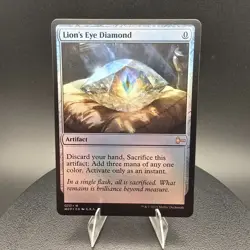 FOIL - Lion's Eye Diamond - Custom Magic: The Gathering Card - High-Quality - Image 2