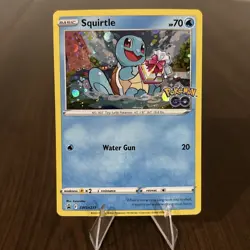 Squirtle SWSH233 SWSH: Sword & Shield Promo Cards Holo Pokemon Go - Image 1