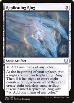 4x Replicating Ring - NM - Kaldheim - SPARROW MAGIC mtg - Image 1