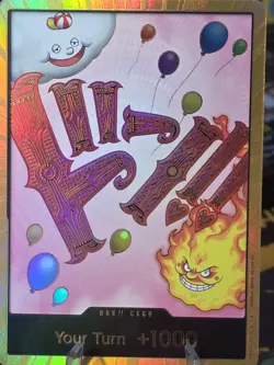One Piece TCG, PRB-01 Big Mom Gold Don!! card, English NM - Image 1