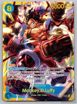 Monkey.D.Luffy (Nami Deck) OP11-118 Learn Together Deck Set One Piece NM - Image 1