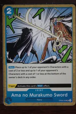 One Piece Card Game: "Ama no Murakumo Sword" (Foil) OP05-056 UC - Image 1