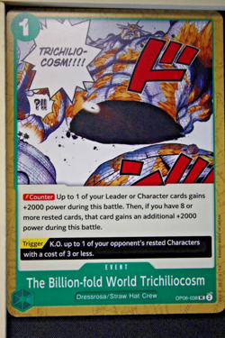 One Piece Card Game: "The Billion-fold World Trichiliocosm" OP06-038 UC - Image 1