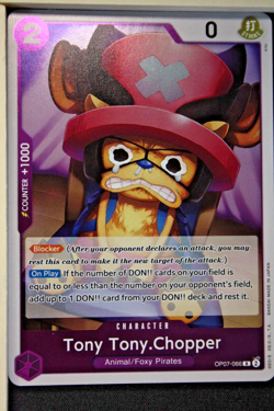 One Piece Card Game: "Tony Tony Chopper" (Foil) OP07-066 R - Image 1
