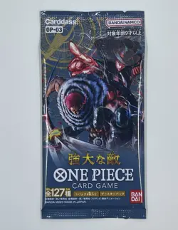 One Piece Card Game OP-03 Mighty Enemies Japanese Sealed Booster Pack - Image 1
